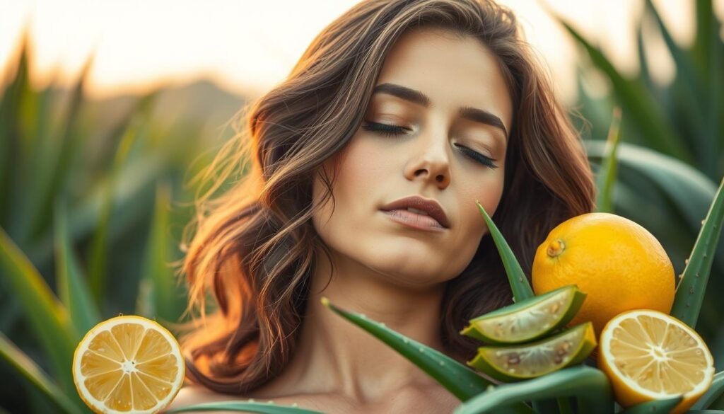 Aloe vera spot treatment