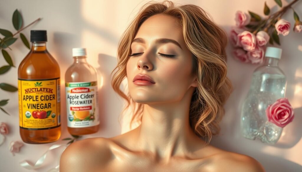 Apple cider vinegar hair cleanser