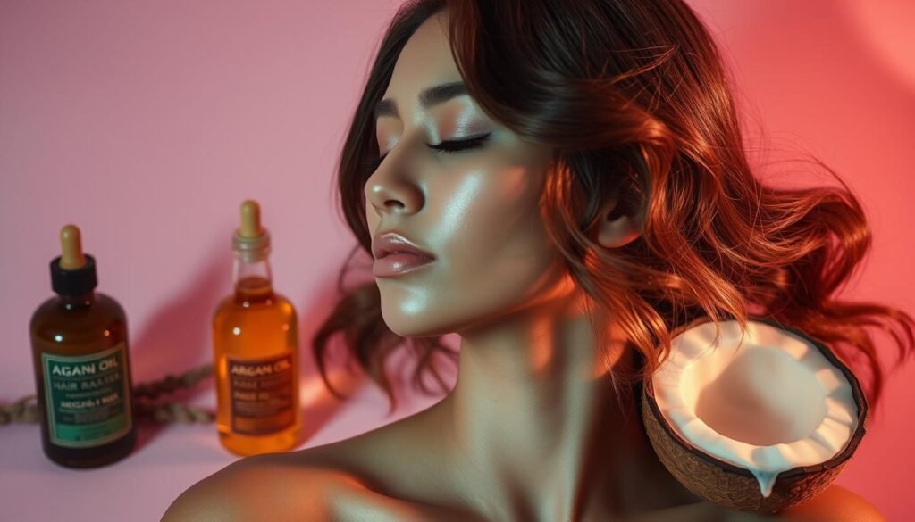 Argan oil and coconut milk hair mask recipe for hydration