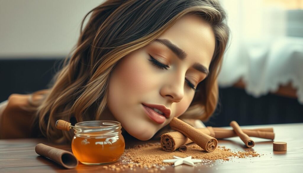 Cinnamon and honey mask for blackhead removal