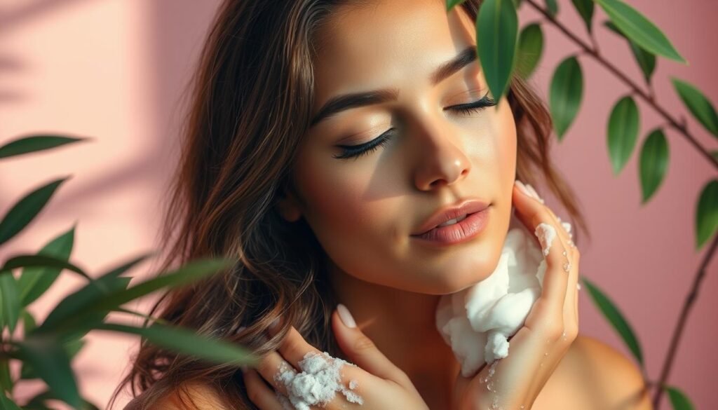 Cleansing oily skin