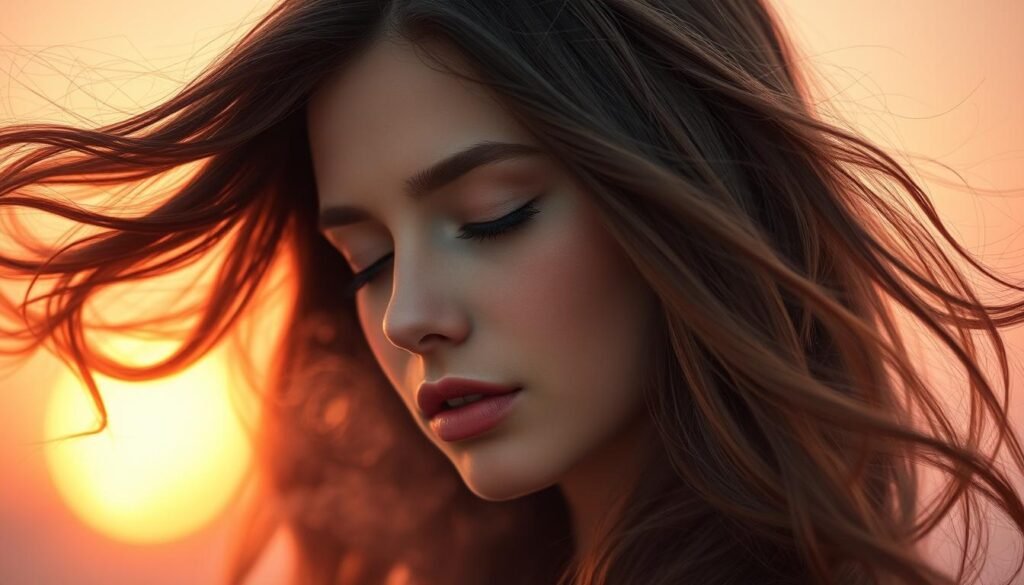 Humidity protection for hair