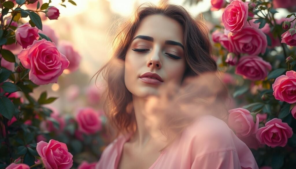 Rosewater hydration spray for hair care solutions