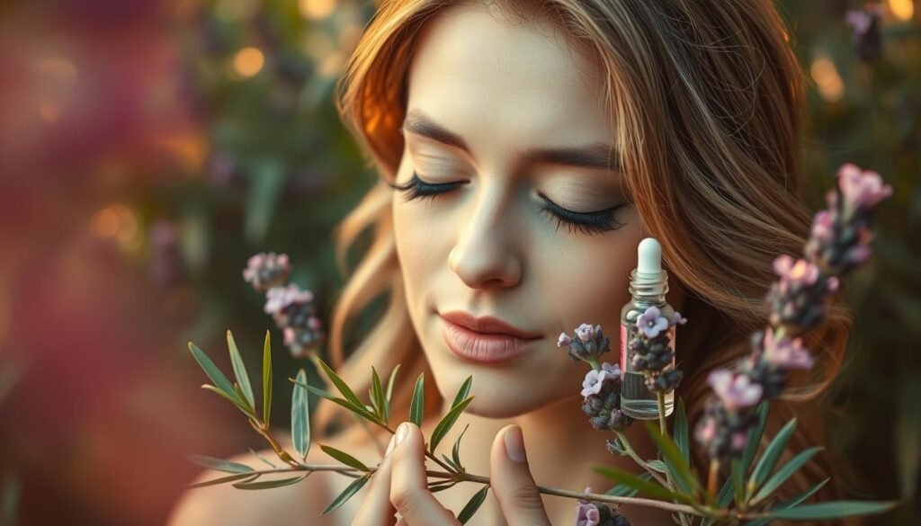 Tea tree and lavender antimicrobial serum