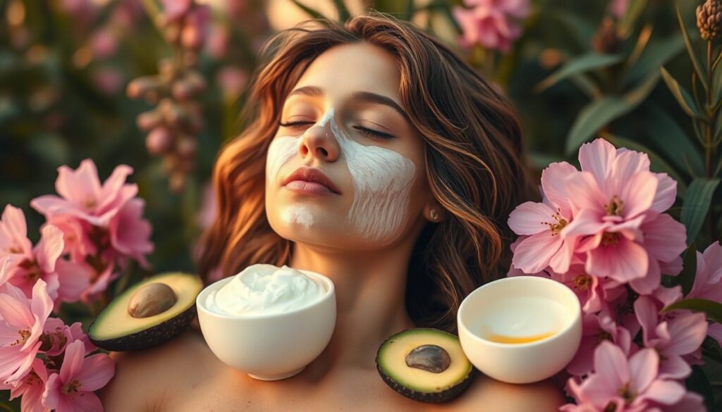 Yogurt and avocado oil deep conditioning mask
