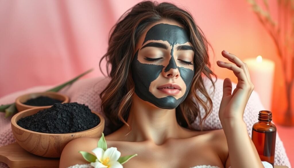 charcoal mask