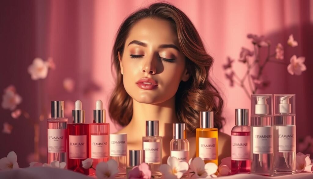 toners and serums for skin protection
