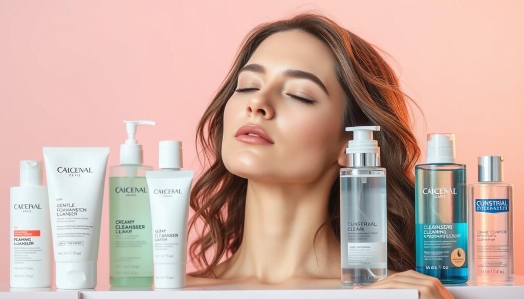 types of cleansers for normal skin