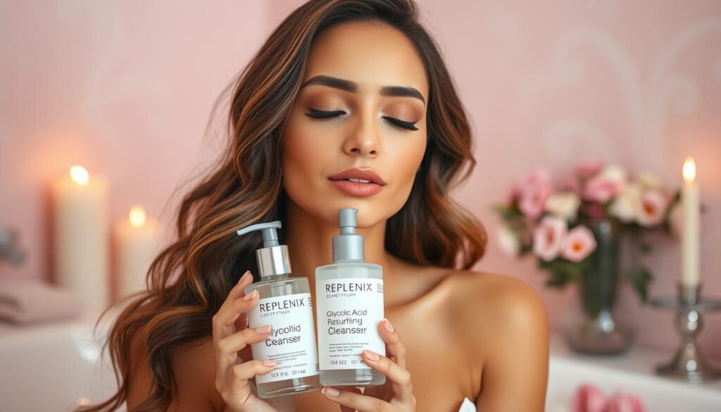 replenix glycolic acid resurfacing cleanser